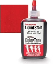 ColorTone Concentrated Liquid Stain For Stringed Instruments Cherry Red