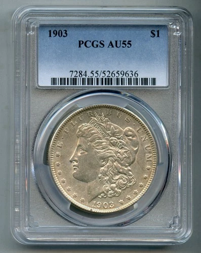1903 Morgan Silver Dollar PCGS AU 55