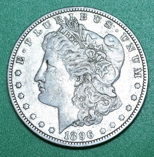 1896-O Morgan Dollar 90% Silver AU