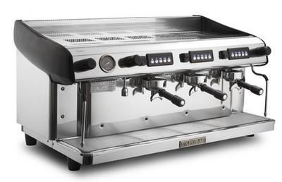 EXPOBAR MEGACREM 3 GROUP ESPRESSO COFFEE MACHINE BRAND NEW STAINLESS HIGH CUP