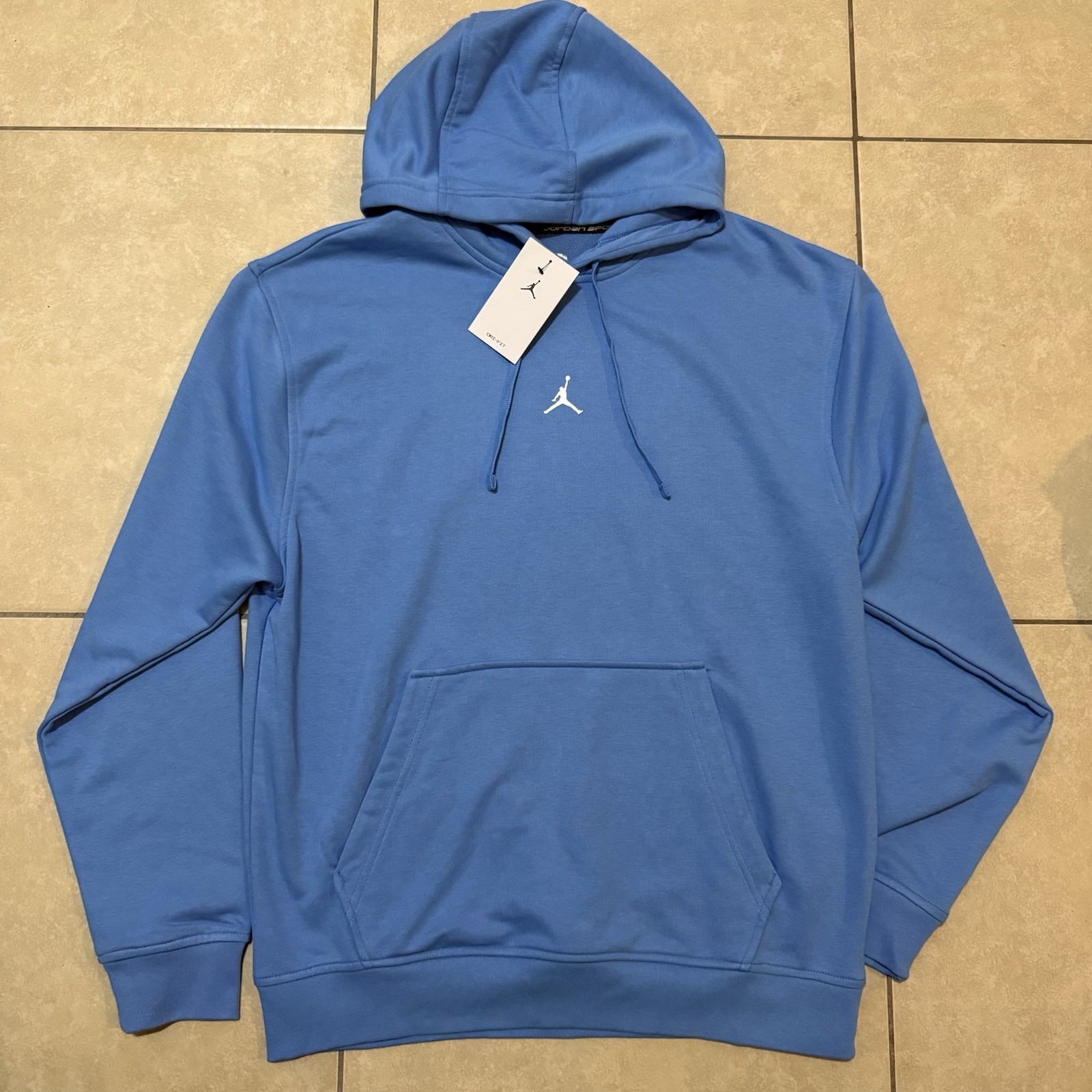 Nike Air Jordan Flight Blue Pullover Hoodie Mens Size M NEW* FV8606-469