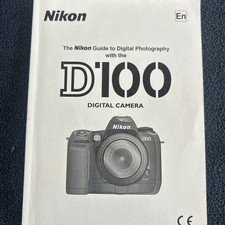 Nikon D100 User Manual Guide Instruction Operator Manual