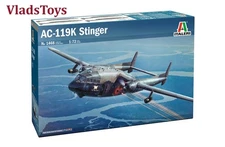 Italeri Plastic Model kit 1/72 Fairchild C-119 K Stinger Bombers Recon #1468 