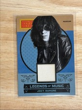 2014 Panini Golden Age Legends of Music Memorabilia Joey Ramone #4