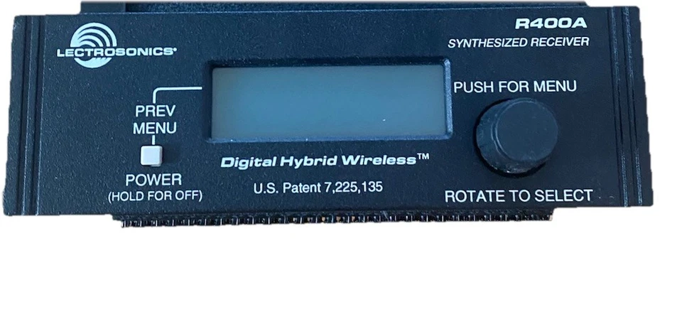 Lectrosonics R400A UHF Receiver 614.4 - 639.9MHZ - Image 2 of 4