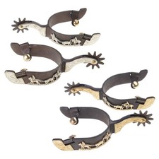 Horse Spur Replacement Mens Roping Spur Competition Equipments Easy to Use