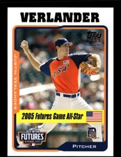 2005 TOPPS UPDATES & HIGHLIGHTS #UH220 JUSTIN VERLANDER RC TIGERS