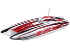 prb Blackjack 42" 8S Brushless Catamaran RTR: White/Red B-PRB08043T2