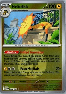 Heliolisk (Energy Symbol Pattern) 064/217 Ascended Heroes Reverse Holo