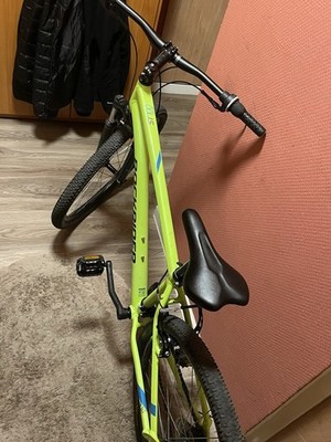 Fahrrad - Rockrider ST 100 MTB (27,5 Zoll)   Neongelb  Neue Felgen Reifen hinten