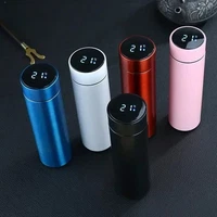 500ml Smart Thermos Bottle Stainless Steel Vacuum Flask LED Temperature Cup