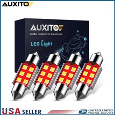Auxito 6418 C5w 36mm Festoon Led License Plate Tag Light Bulb 6000k Bright White