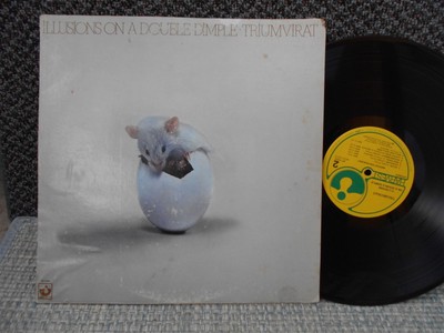 Triumvirat vg / vg+ LP Illusions on a Double Dimple