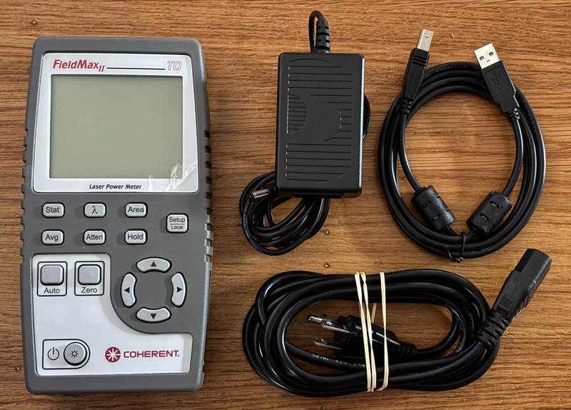 Coherent FieldMax II - TO Laser Power Meter with Power Supply; 1098579, Ex. Cond
