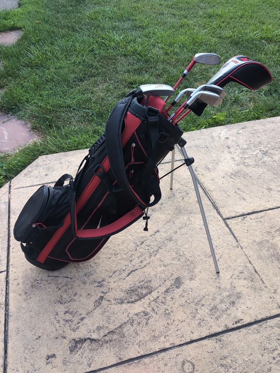 Nike VRS Junior Golf Set w/Bag, Driver, 4H, 7 iron, 9 Iron, SW