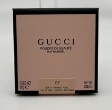 Gucci Poudre De Beaute Mat Naturel 07 Beauty Face Powder Setting 0.35 Refil NEW