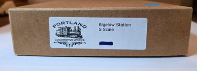 Sandy River Rangeley Lakes RR BIGELOW STATION S Scale Kit Portland Locomotive
