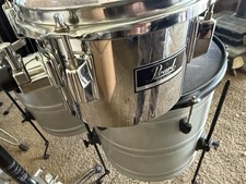 Pearl 8 Inch Chrome 8x5 Open Bottom Concert T...