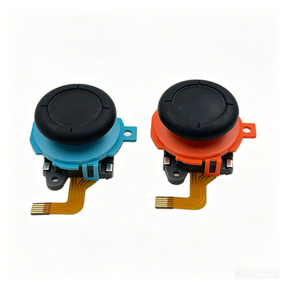 Hall Effect Analog Joystick for Nintendo Switch 2 Joy-Con Controller Blue Red