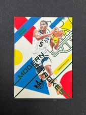 Anthony Edwards 2024-25 Panini Court Kings Modern Strokes Green /49 #9
