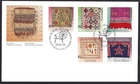 CANADA 1993 HAND-CRAFTED TEXTILES #1461-65 FIRST DAY COVER !! M248