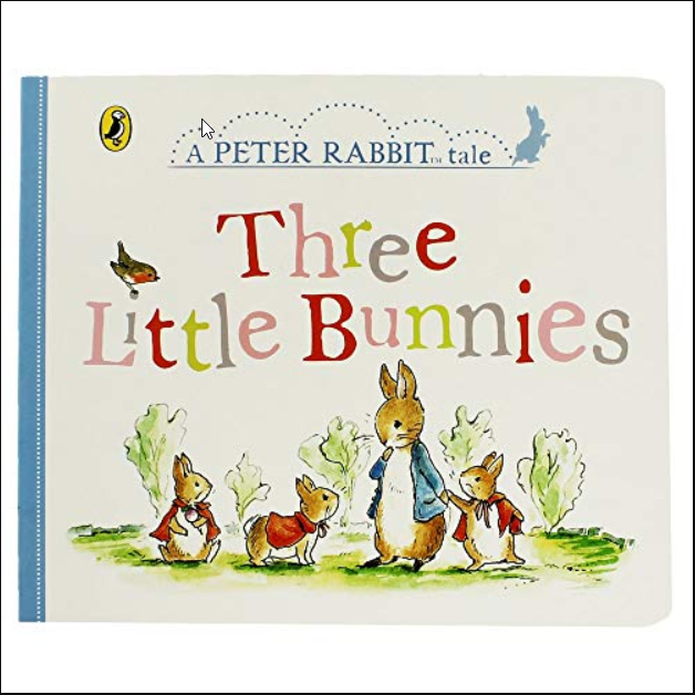 Peter Rabbit Tale: Three Little Bunni Beatrix Potter  New