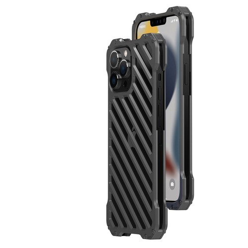 For iPhone 15 Pro Max 14 13 Pro Shockproof Metal Aluminum Heavy Duty Case Cover - Imagen 13 de 16
