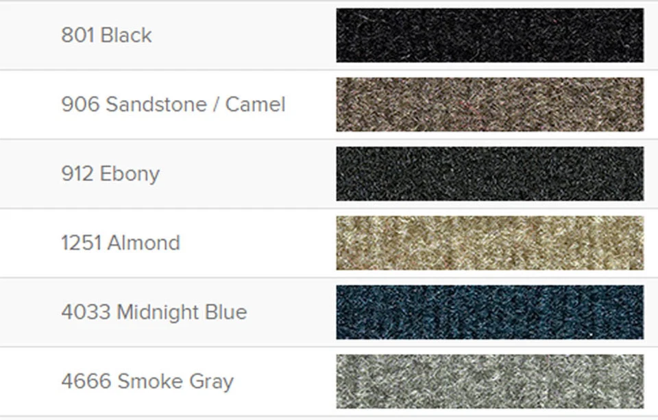 ¡Nuevo! Juego de alfombras moldeadas Ford Crown Victoria 2001-2011 con acolchado elige color Foto 2 de 4