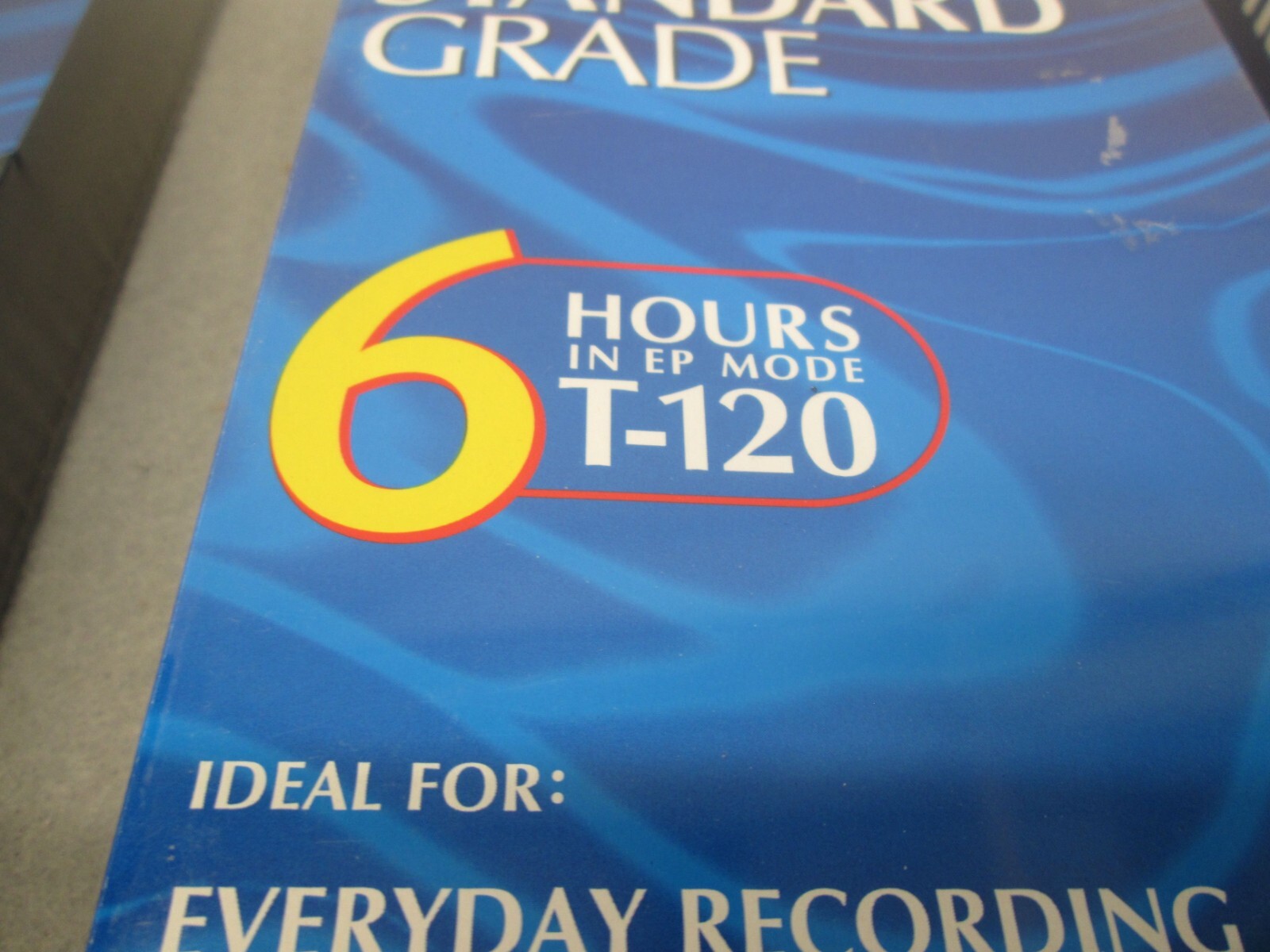 Maxell VHS Blank Tapes 4pk Standard Grade 6 Hours T120 New Factory