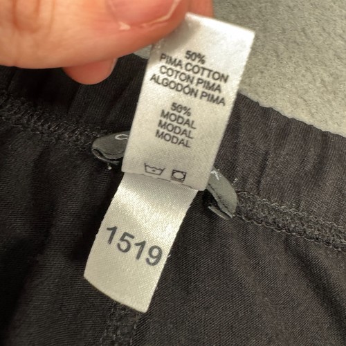 Cosabella Pajama Pants Womens Size M Black PJ Bottoms Lounge Pima Cotton Modal - Picture 10 of 11