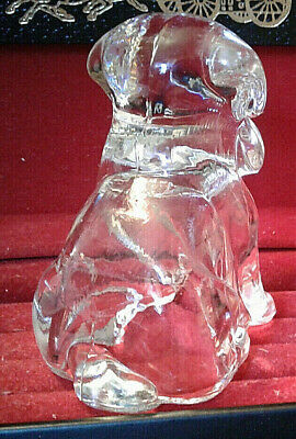 Vintage Clear Glass Dog Candy Container | eBay Vintage Clear Glass Dog Candy Container | eBay