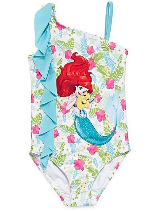 Plus Size Mermaid Womens Swimsuits Little Mermaid One Piece