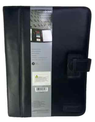 Samsonite - Bi-Fold - Writing Pad - Genuine Leather - Black
