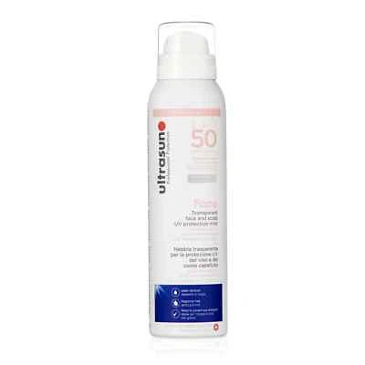Ultrasun UV Face Transparent Face & Scalp Mist LSF50, 75ml (7117)