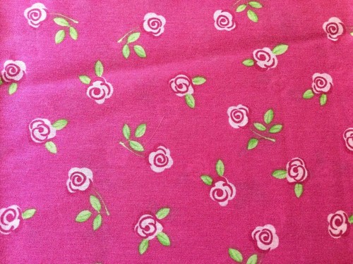 DISNEY Home Blouson Valance Hot Pink With Roses 84 x 17.5" EUC - Picture 4 of 7
