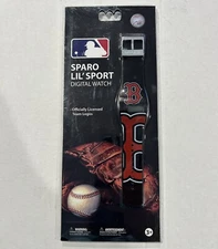 Boston Red Sox Sparo Lil’ Sport Digital Watch Authentic MLB *Needs New Battery*