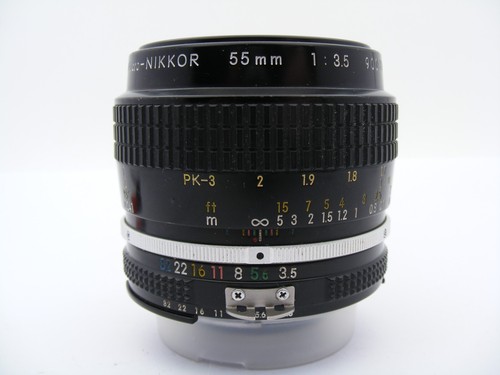 Micro-Nikkor 55mm f3.5 Nikon lens manual focus No 900780 Mount Nikon F AI - Picture 3 of 24