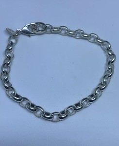Details About Origami Owl Link Charm Bracelet Silver Plated 7