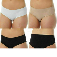 INVISIBLE ULTRA SLIM PANTIES REGULAR KNICKERS SEAMLESS EDGES UNDERWEAR