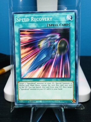 Yugioh! 3x Speed Recovery LED8-EN019 Common - 1st ed NM
