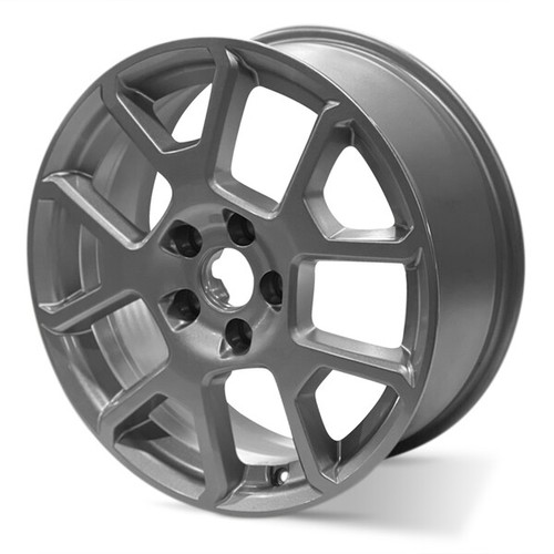 17x7 inch OEM Replacement Wheel for 2019-2023 Jeep Renegade Silver Aluminum Rim - Picture 2 of 3