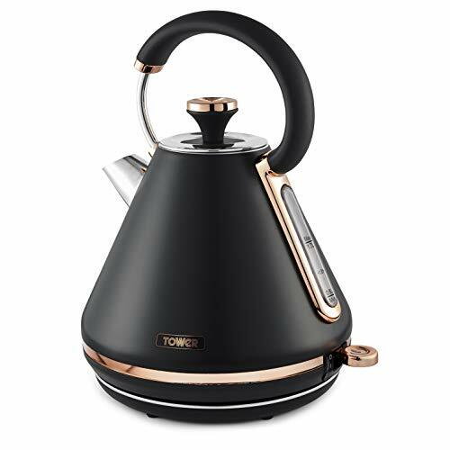T10044RG Cavaletto Pyramid Kettle with Fast Boil, Detachable Filter, 1.