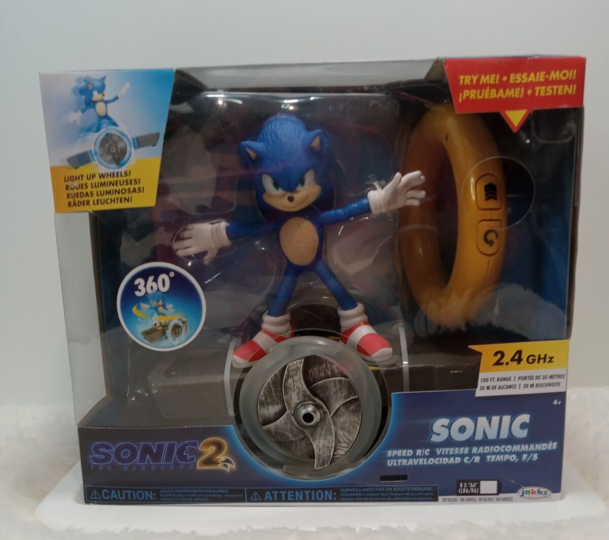 Sonic the Hedgehog 2 - Sonic Speed Remote Control R/C Inspired by