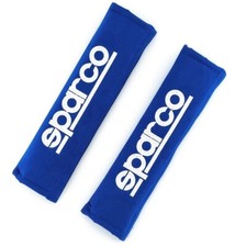 Sparco Gurtpolster GT blau silber 1 Paar Breite 50mm 2" polster