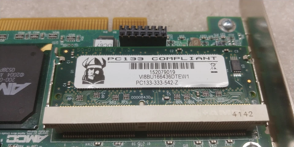 Tarjeta Controladora Raid SATA 3ware 9500S-4LP y Jaula SATA HotSwap TW-SS712 ¡S/H GRATIS! Foto 4 de 4