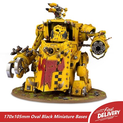 Basette In MDF OVALI AOS 90x52mm Basi Figurini Veicoli Creature - Foto 7