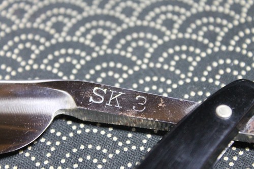 Rare VTG Saito SK3 Swedish High Steel Japanese Straight Razor from Japan c647 - Picture 3 of 12