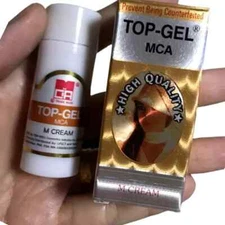 2X TOP GEL MCA Pearl (EXP 03/2027) Cream Extract Natural Collagen Facial Blemish