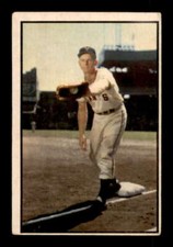 1953 Bowman Color #128 Whitey Lockman VG/VGEX NY Giants 565934
