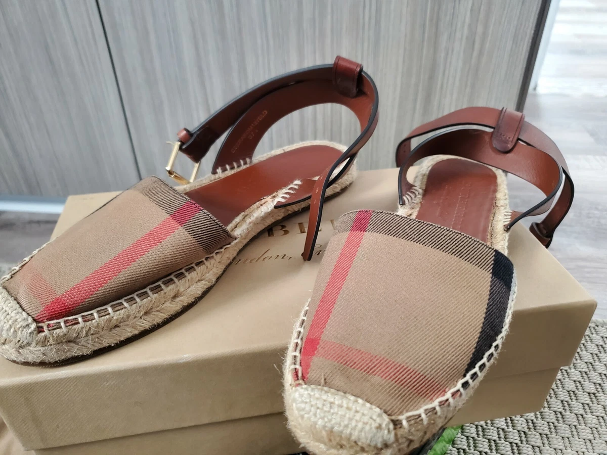 Castle Abbie Espadrille: Burberry New Arrivals